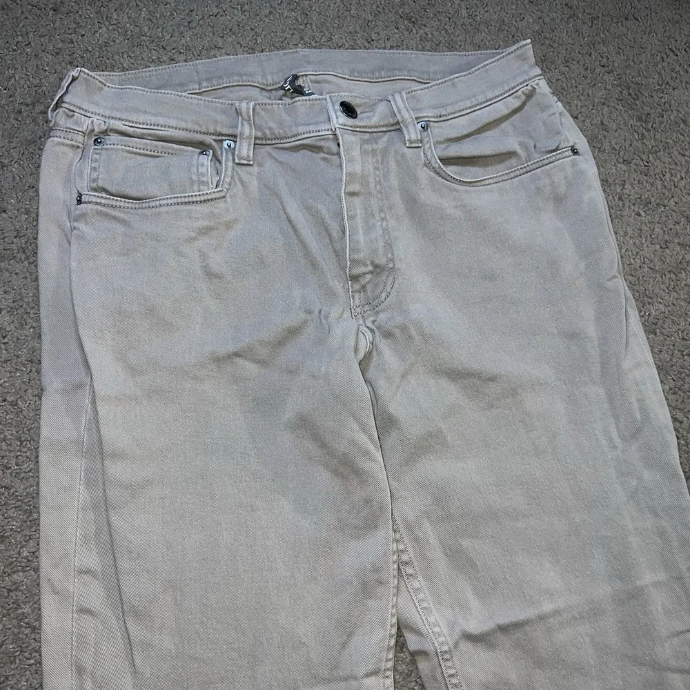 VUORI Benton Stretch Twill Sky Gray 5 Pocket Pants Jeans Sz 34x32 V468